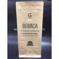 Kraft Paper Flat Bottom Box Coffee Bag